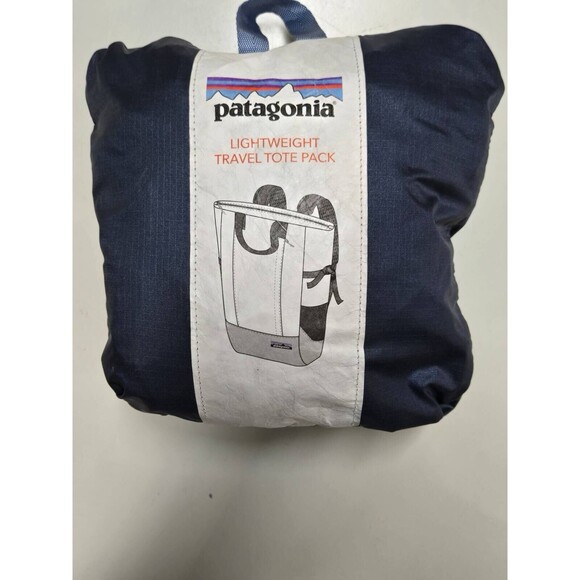 Patagonia Nylon Tote Backpack Blue - Picture 1 of 5